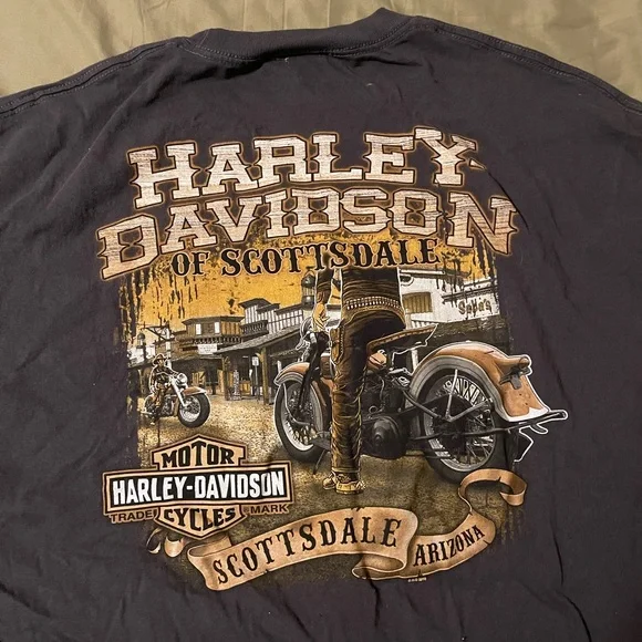 VINTAGE Harley Davidson Scottsdale Tee - Picture 2 of 3